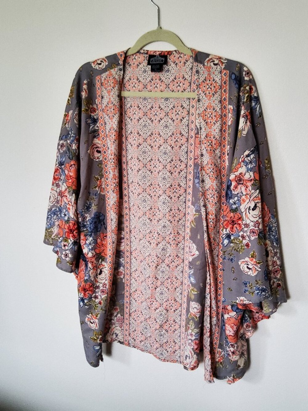 Boho Chic Kimono Cardigan by Angie size L